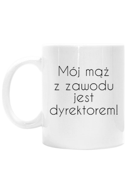 Kubek - Poszukiwany, poszukiwana - Mąż - Dyrektor