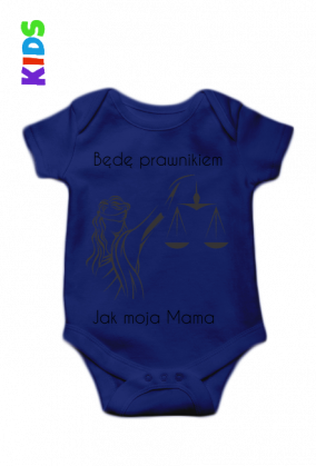 Dziecięce Body - Będę Prawnikiem jak moja Mama