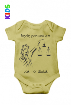 Dziecięce Body - Będę Prawnikiem jak moja Wujek
