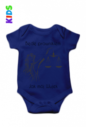 Dziecięce Body - Będę Prawnikiem jak moja Wujek