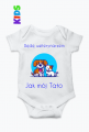 Dziecięce Body - Będę Weterynarzem jak mój Tato
