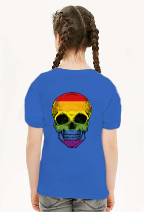 Rainbow skull