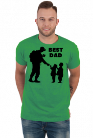 Koszulka Best Dad militaria