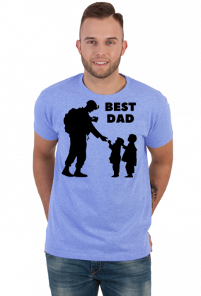 Koszulka Best Dad militaria