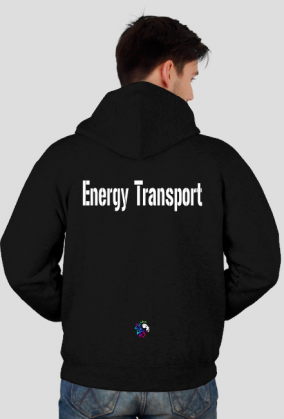 Bluza z suwakiem czarna Energi_Transport