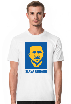 Ukraina Slava Ukraini - Prezydent Zełenski