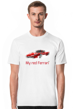 My red Ferrari