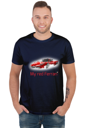 My red Ferrari