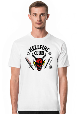 Hellfire Club Stranger Things Koszulka Tshirt