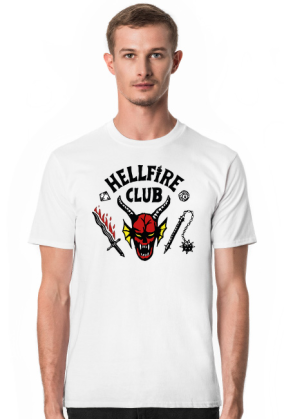Hellfire Club Stranger Things Koszulka Tshirt