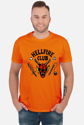Hellfire Club Stranger Things Koszulka Tshirt