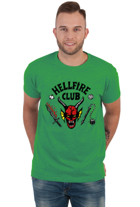 Hellfire Club Stranger Things Koszulka Tshirt