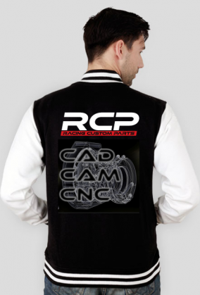 Men Varsity Jacket RCP CAD CAM CNC