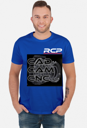 Men T-Shirt RCP CAD CAM CNC