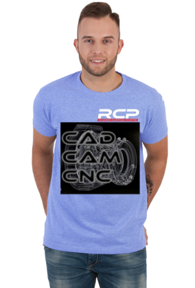 Men T-Shirt RCP CAD CAM CNC