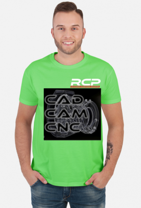 Men T-Shirt RCP CAD CAM CNC