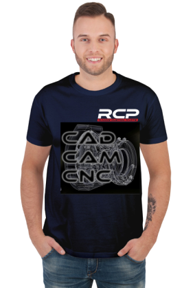Men T-Shirt RCP CAD CAM CNC