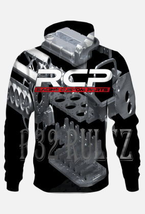 Hoodie RCP R32 Rulez Fullprint 2
