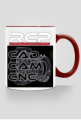 Coffe mug white RCP CAD CAM CNC