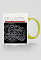 Coffe mug white RCP CAD CAM CNC