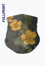 Komin wielofunkcyjny z motywem polnych kwiatów