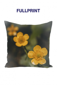 Poduszka z motywem kwiatów polnych