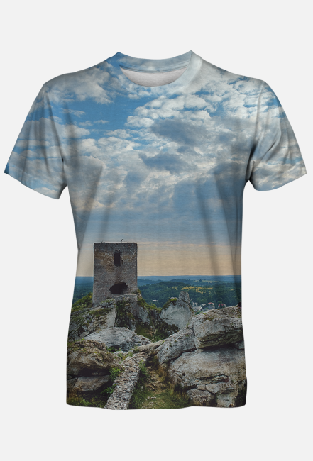 Koszulka męska - ruiny zamku #1