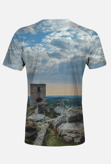 Koszulka męska - ruiny zamku #1
