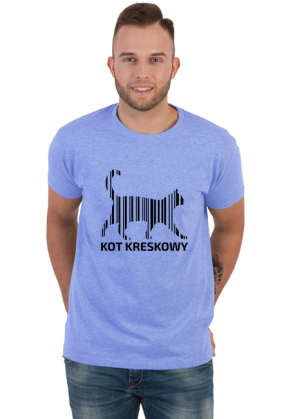 Kot kreskowy (koszulka męska) cg