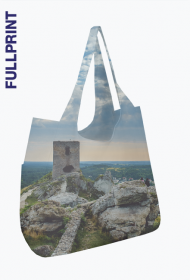 Torba full print na ramię - ruiny zamku #1