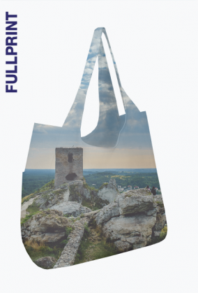 Torba full print na ramię - ruiny zamku #1