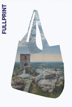 Torba full print na ramię - ruiny zamku #1