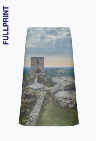 Zapaska full print - ruiny zamku #1