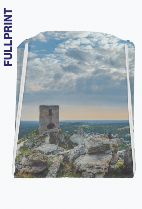 worko-plecak full print - ruiny zamku #1