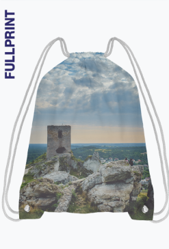 worko-plecak full print - ruiny zamku #1