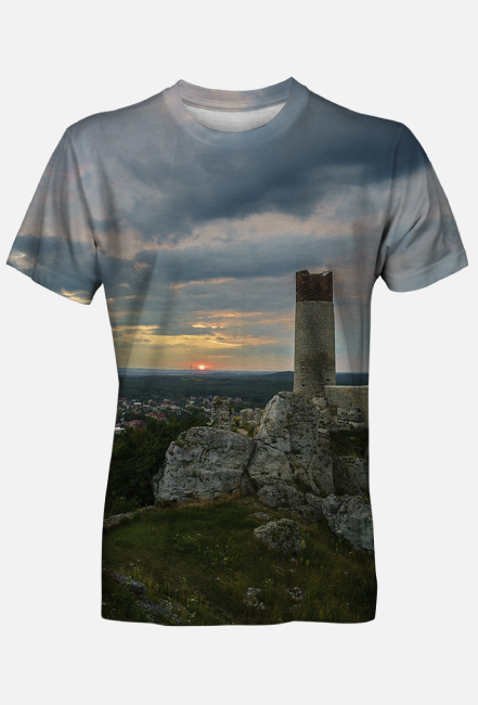 Koszulka męska - ruiny zamku #2