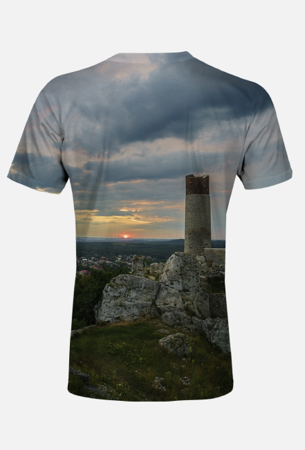 Koszulka męska - ruiny zamku #2
