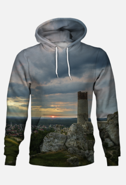 Bluza z kapturem - ruiny zamku #2