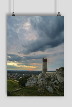 Plakat A2 - zamek Olsztyn #2