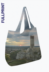 Torba full print na ramię - ruiny zamku #2