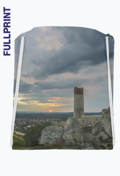 worko-plecak full print - ruiny zamku #2