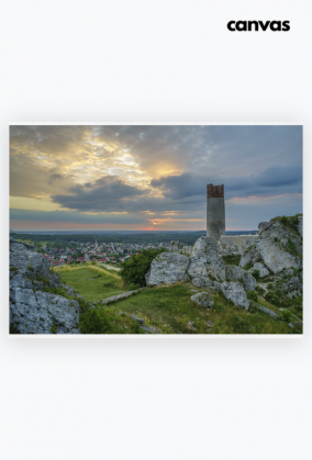 Płótno poziome CANVAS - ruiny zamku #2