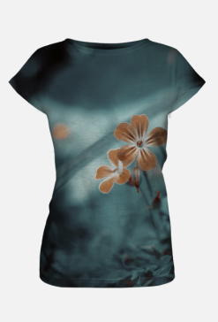 T-shirt damski - kwiaty surreal