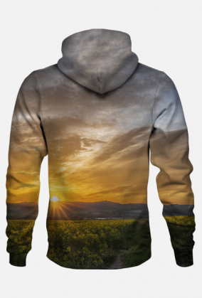 Bluza z kapturem - rzepakowy wschód