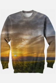 Bluza full print - rzepakowy wschód