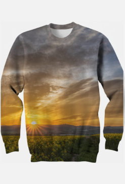 Bluza full print - rzepakowy wschód