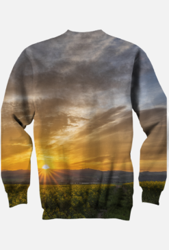 Bluza full print - rzepakowy wschód