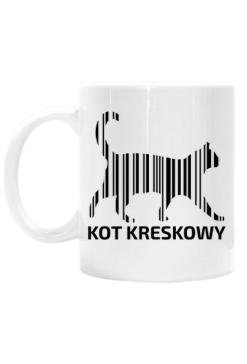 Kot kreskowy (kubek) cg
