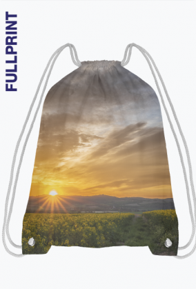 worko-plecak full print - rzepakowy wschód