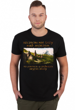 Koszulka "Szczecin nie leży nad morzem"